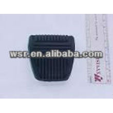 Foot pad compression molded rubber cover